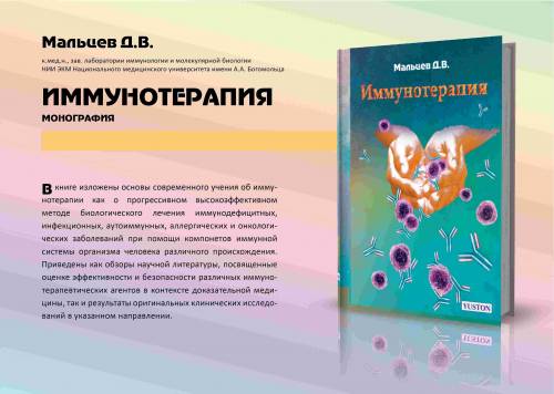 Мальцев Д.В. Клиническое применение трансфер факторов на основе экстракта молозива